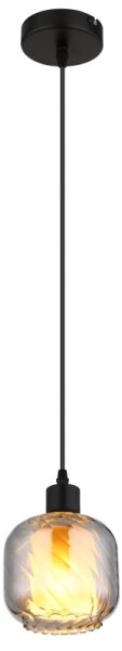Globo 15754H - Lampadario a sospensione con filo XIA 1xE27/25W/230V diametro 14 cm