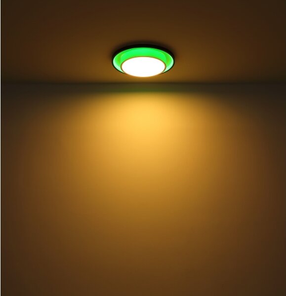 Globo 41390-21 - Plafoniera LED RGBW dimmerabile MORGAN LED/21W/230V + +TC