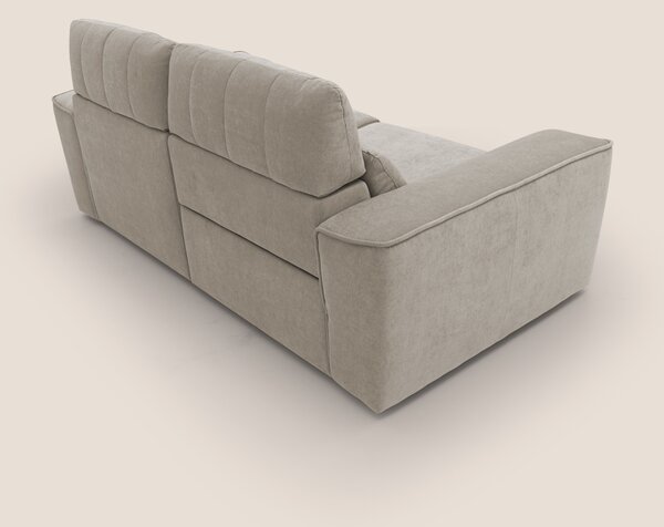 Clark Divano modulare con opzione relax elettrico in tessuto smacchiab