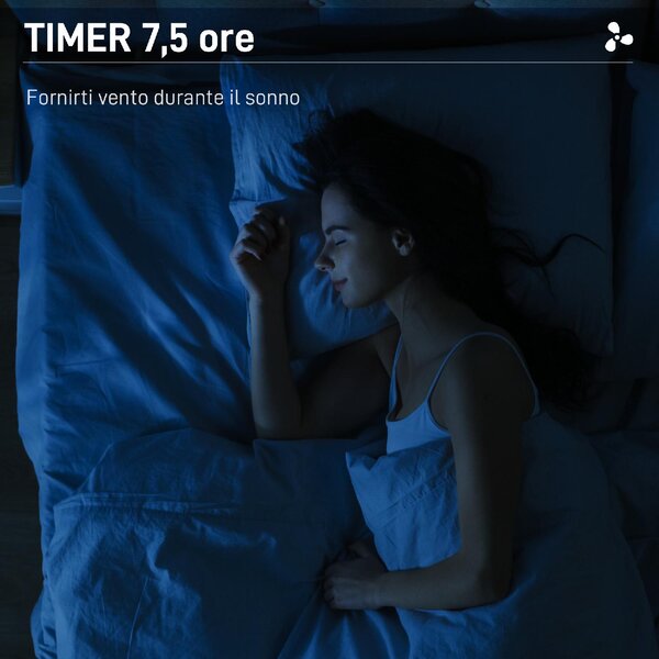 DecHome Ventilatore Nebulizzatore Oscillante con Serbatoio 3L Telecomando e Timer 44.5x38.5x120 cm colore Nero