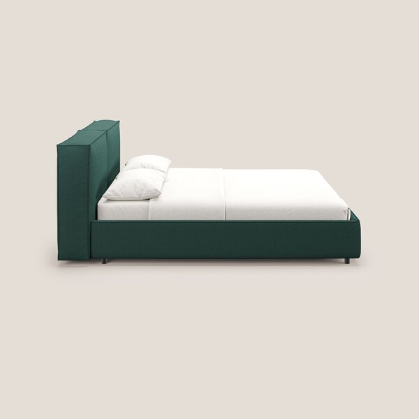 Cocoon letto imbottito contenitore sfoderabile in bouclet impermeabile