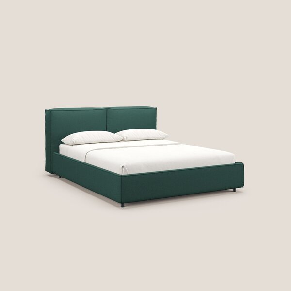 Cocoon letto imbottito contenitore sfoderabile in bouclet impermeabile