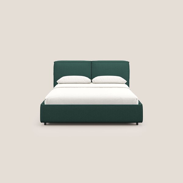 Cocoon letto imbottito contenitore sfoderabile in bouclet impermeabile
