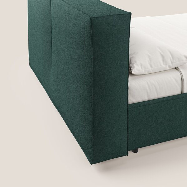 Cocoon letto imbottito contenitore sfoderabile in bouclet impermeabile