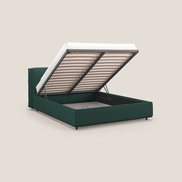 Cocoon letto imbottito contenitore sfoderabile in bouclet impermeabile