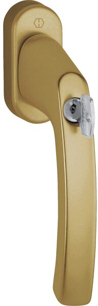 Maniglia HOPPE per finestra LIÈGE con serratura, perno quadro 7x40, Nm 35 bronzo anodizzato