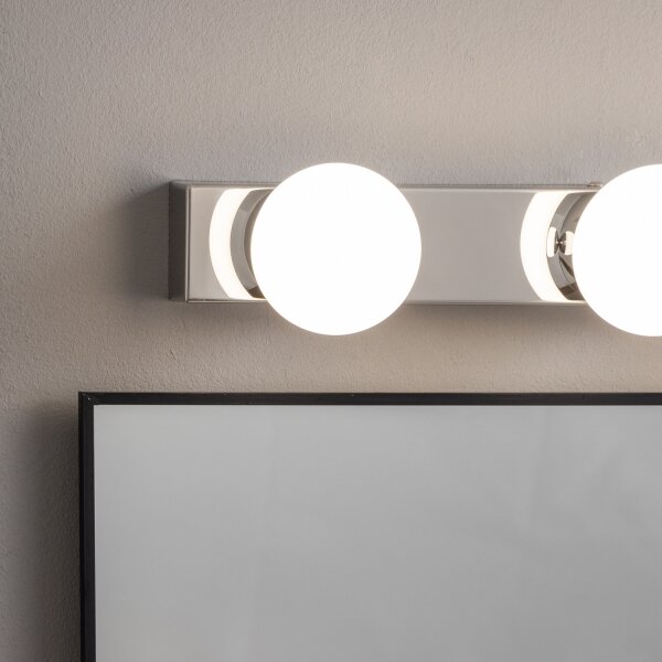 Brilagi - Illuminazione LED per specchio da bagno HOLLYWOOD 3xLED/3W/230V IP44 cromato