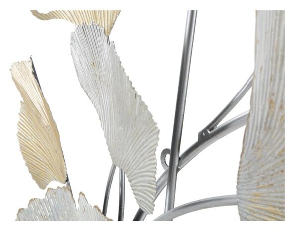 Pannello in metallo dal design che richiama la natura SILVY , in 3D sono il nuovo trend Dimensioni 85,5x10x h 113 cm per decorare le tue pareti