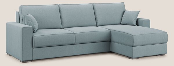 Dream Divano letto angolare in tessuto smacchiabile T05 carta da zucch