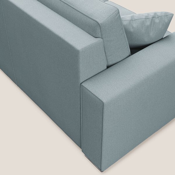 Dream Divano letto angolare in tessuto smacchiabile T05 carta da zucch