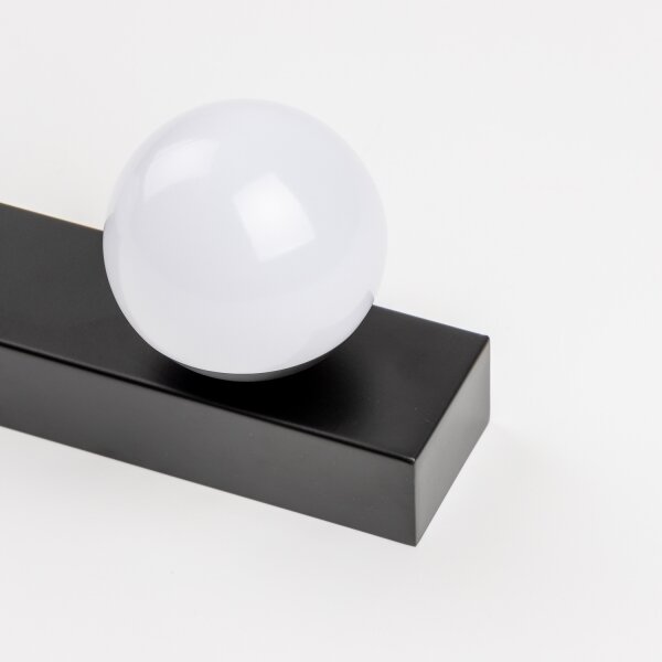 Brilagi - Illuminazione LED per specchio da bagno HOLLYWOOD 3xLED/3W/230V IP44 nero