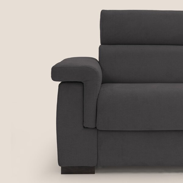 Bjorn divano letto sfoderabile con materasso H18 cm e poggiatesta recl