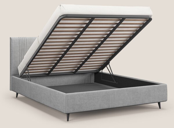Yvonne letto contenitore in morbido tessuto impermeabile T02 grigio ch
