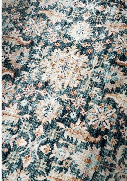 Tappeto blu 120x160 cm Saveh Blue Cream - Elle Decoration