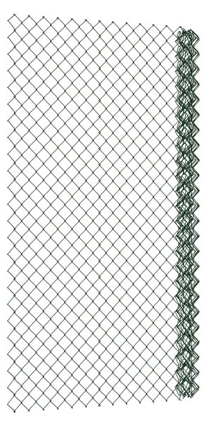 Rotolo di rete metallica a torsione semplice Ideal verde L 25 x H 1.25 m