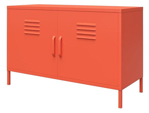 Armadietto in metallo arancione , 100 x 64 cm Cache - Novogratz