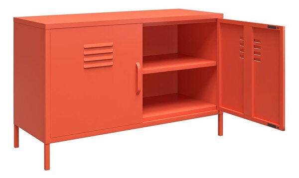Armadietto in metallo arancione , 100 x 64 cm Cache - Novogratz