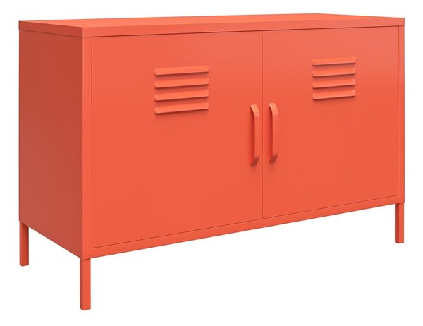 Armadietto in metallo arancione , 100 x 64 cm Cache - Novogratz