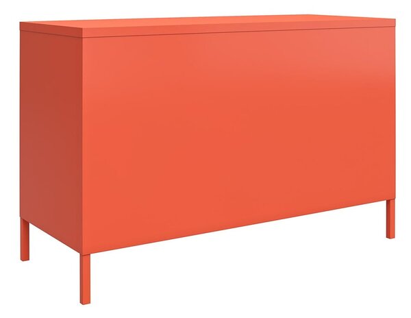 Armadietto in metallo arancione , 100 x 64 cm Cache - Novogratz
