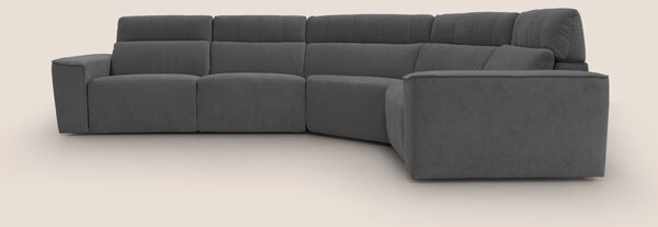 Clark Divano modulare angolare REVERSIBILE con opzione relax elettrico