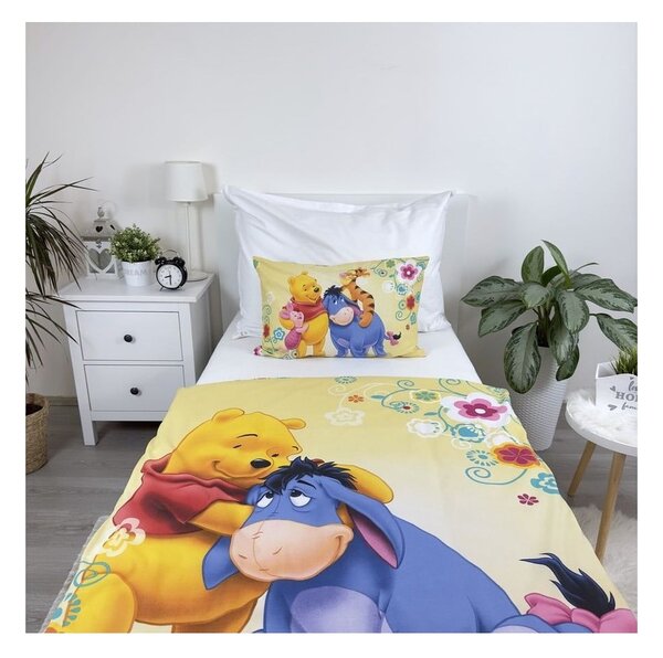 Biancheria da letto per bambini in cotone per culla 100x135 cm Winnie-the-Pooh – Jerry Fabrics