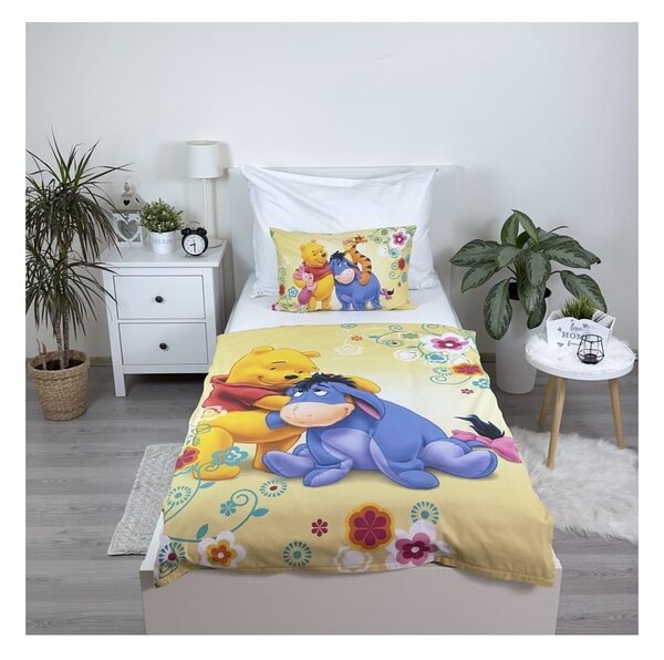 Biancheria da letto per bambini in cotone per culla 100x135 cm Winnie-the-Pooh – Jerry Fabrics