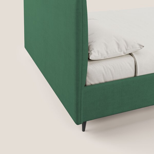 Yvonne letto contenitore in morbido tessuto impermeabile T02 verde