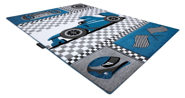 Tappeto PETIT RACE GARA FORMULA 1 AUTO blu