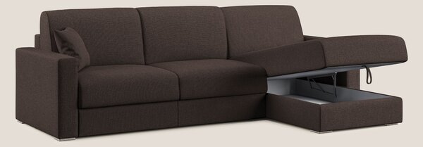 Best Divano letto angolare con penisola in tessuto smacchiabile QuickC