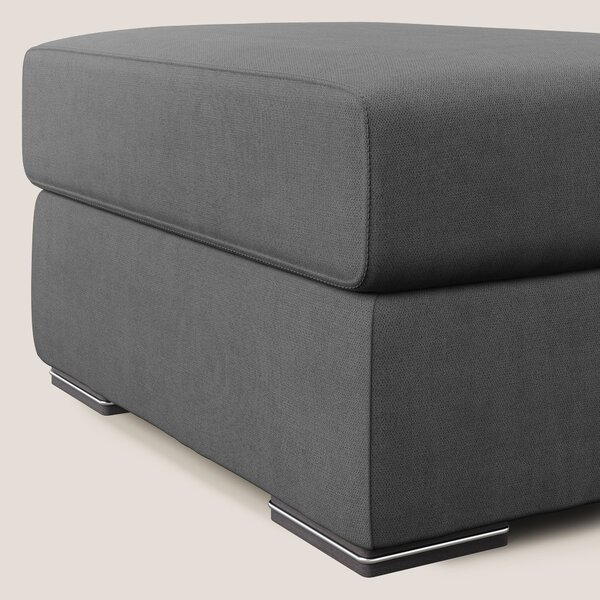 Sun pouf apribile contenitore in tessuto impermeabile T02 grigio