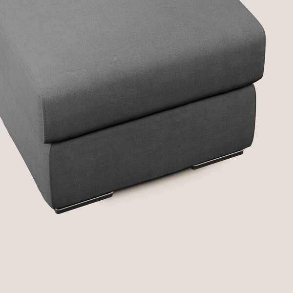 Sun pouf apribile contenitore in tessuto impermeabile T02 grigio