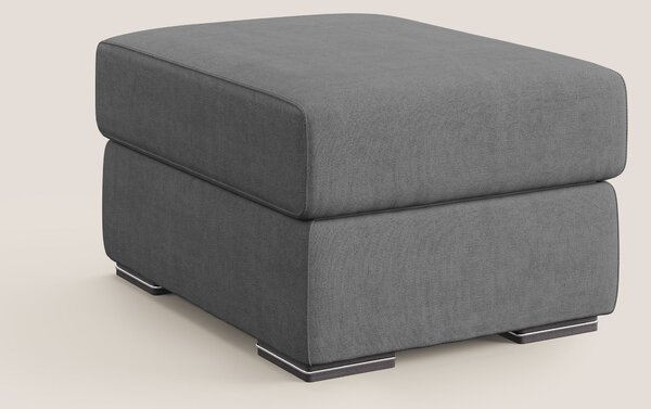 Sun pouf apribile contenitore in tessuto impermeabile T02 grigio