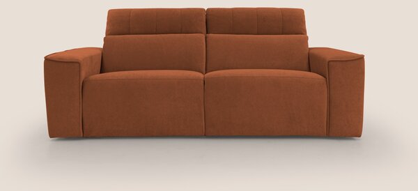 Clark Divano modulare con opzione relax elettrico in tessuto smacchiab