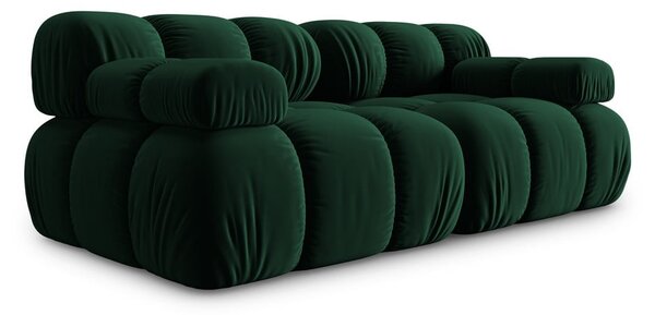 Divano in velluto verde 188 cm Bellis - Micadoni Home