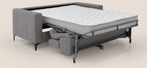 Gardenia divano letto materasso alto 18 cm con poggiatesta reclinabili