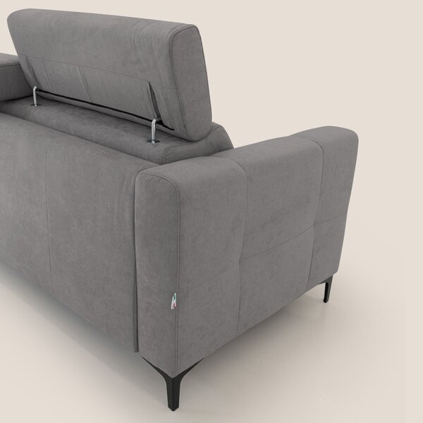 Gardenia divano letto materasso alto 18 cm con poggiatesta reclinabili