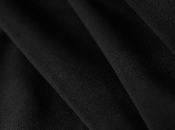 Divano in velluto nero 285 cm Bellis - Micadoni Home