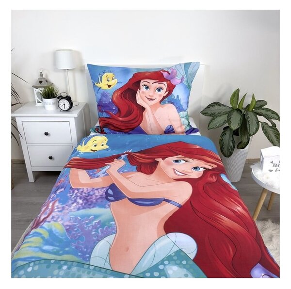 Biancheria da letto per bambini in cotone per letto singolo 140x200 cm Ariel - Jerry Fabrics
