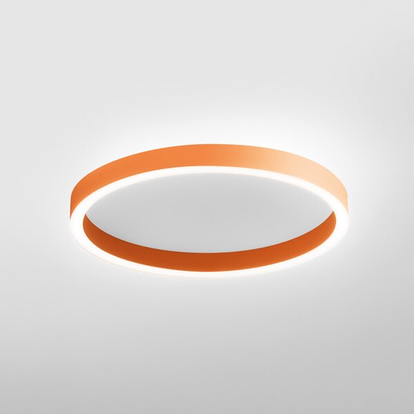 Gea Luce Aela P/M plafoniera LED 50W+10W Arancio Bruciato