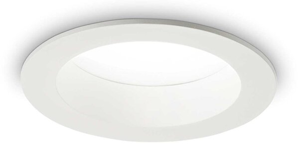 Faretto A Incasso Basic Fi Alluminio Bianco Led 10W 3000K D10,3Cm