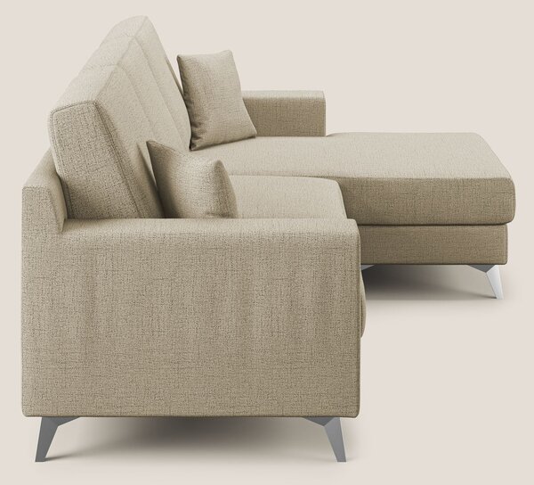 Michael Divano angolare REVERSIBILE in tessuto impermeabile T03 beige
