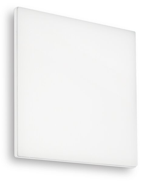Plafoniera Quadrata Moderna Mib Alluminio-Materie Plastiche Bianco Led 19W 4000K
