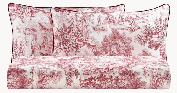 Set di biancheria da letto in percalle di cotone Toile