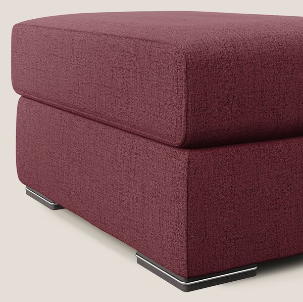 Sun pouf apribile contenitore in tessuto impermeabile fiammato T03 ros