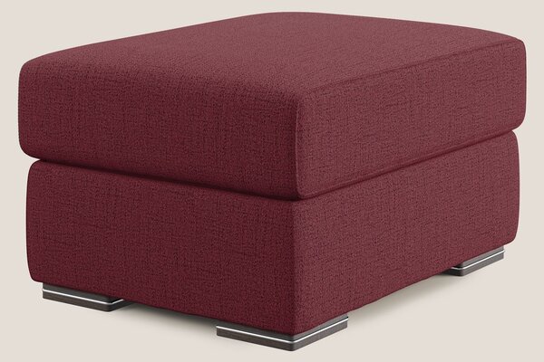 Sun pouf apribile contenitore in tessuto impermeabile fiammato T03 ros