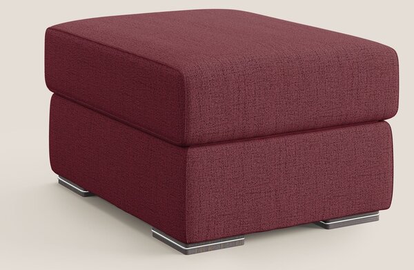 Sun pouf apribile contenitore in tessuto impermeabile fiammato T03 ros