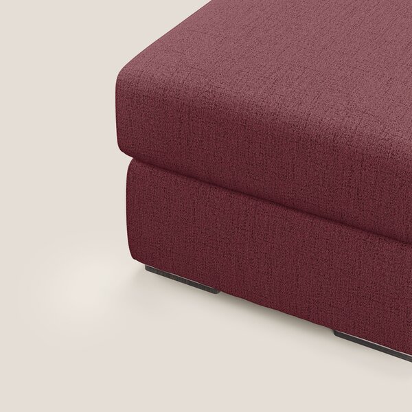 Sun pouf apribile contenitore in tessuto impermeabile fiammato T03 ros