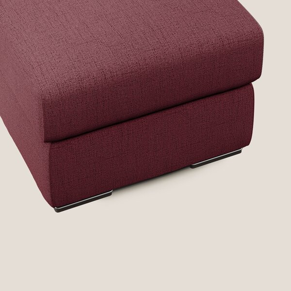 Sun pouf apribile contenitore in tessuto impermeabile fiammato T03 ros