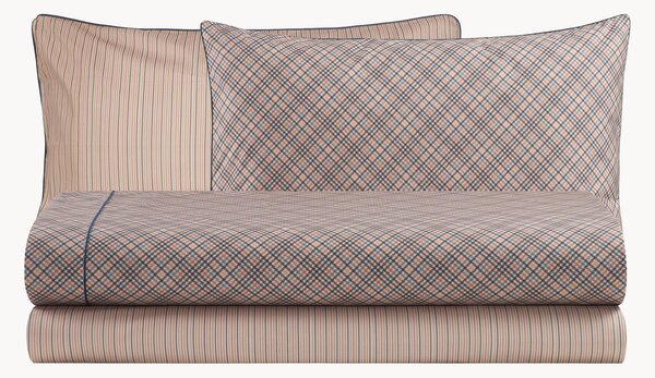 Set di biancheria da letto in percalle di cotone Keith