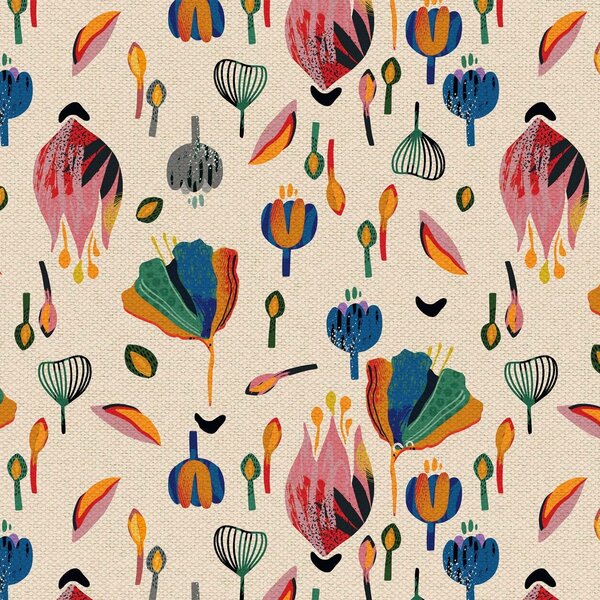 Joy collezione cuscini a fantasie multicolor in tessuto fresco cotone